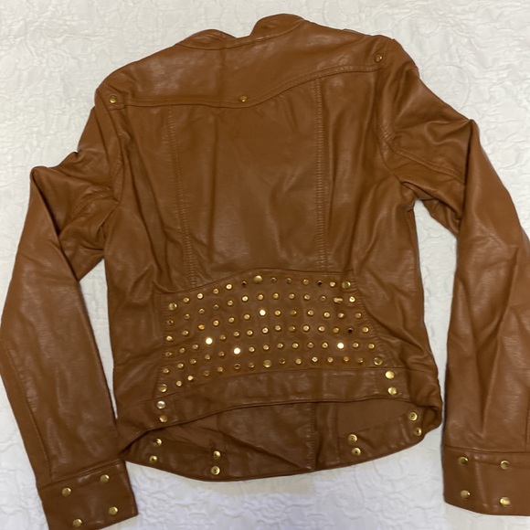 Rockin Guess Soft Vegan Leather Moro Jacket - Picture 7 of 8